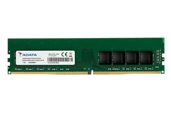 ADATA Launches DDR4-3200 U-DIMM and SO-DIMM Memory Modules