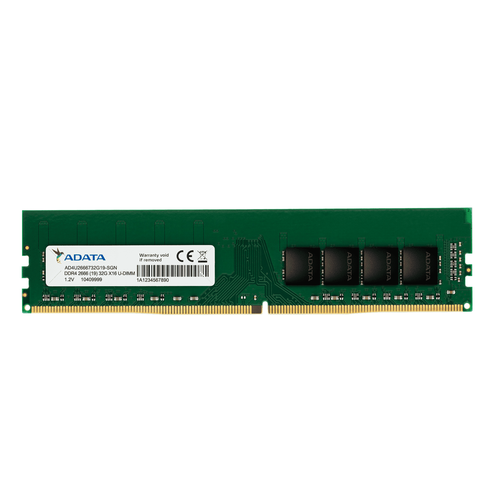 ADATA Unveils Double Capacity DDR4-2666 U-DIMM and SO-DIMM Modules