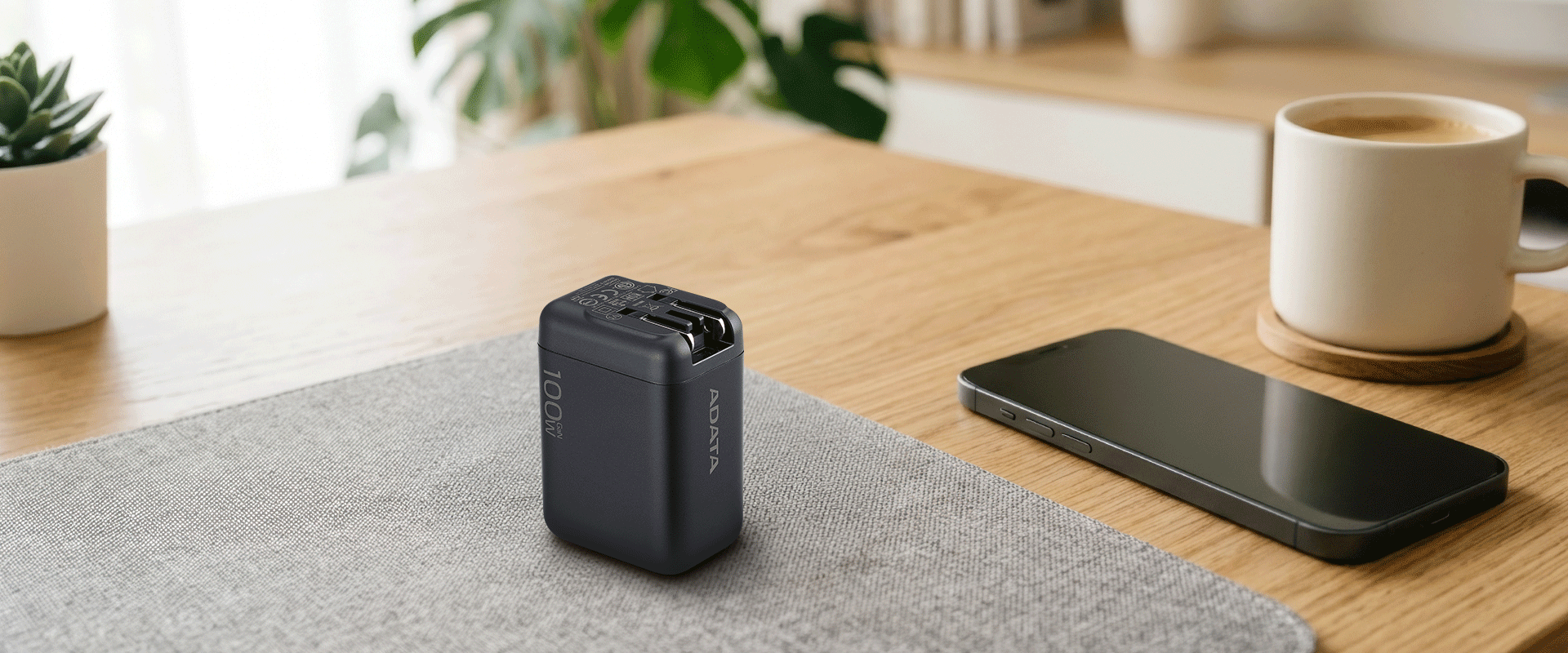 Folding Plug for Easy Storage