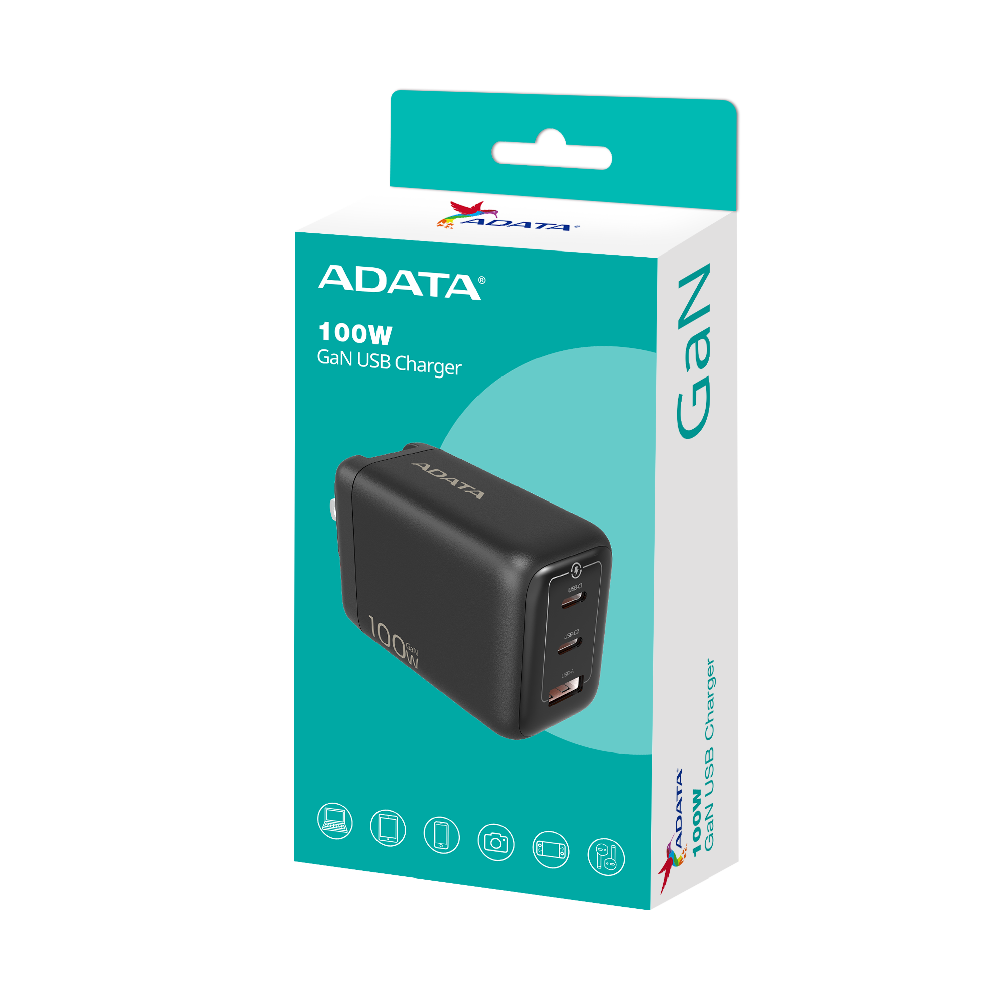 100W GaN USB Charger-#ffffff-7