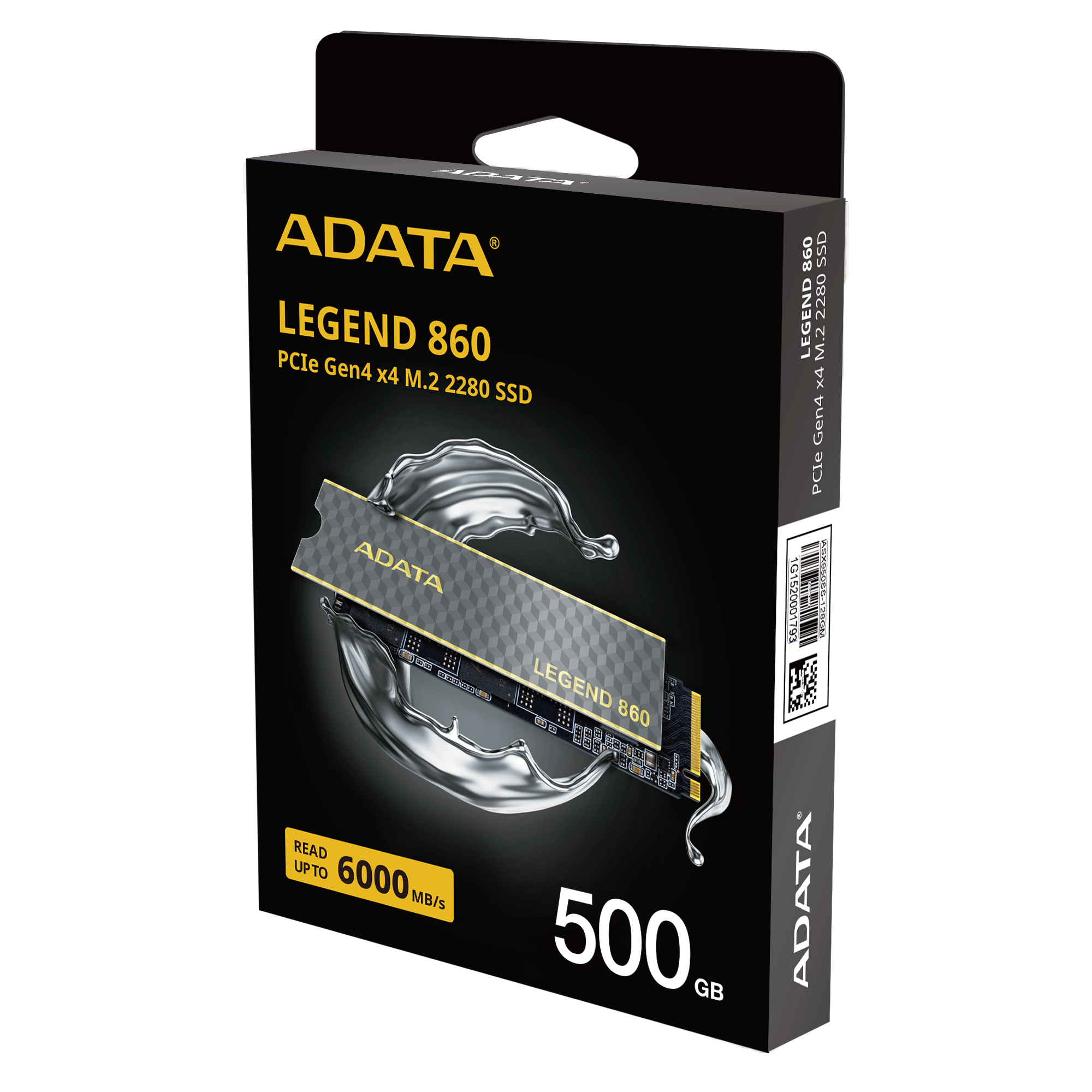 内蔵型SSD ADATA LEGEND 860 500GB ADATA LEGEND 860 PCIe Gen4 x4 M.2 2280 Solid State Drive (United