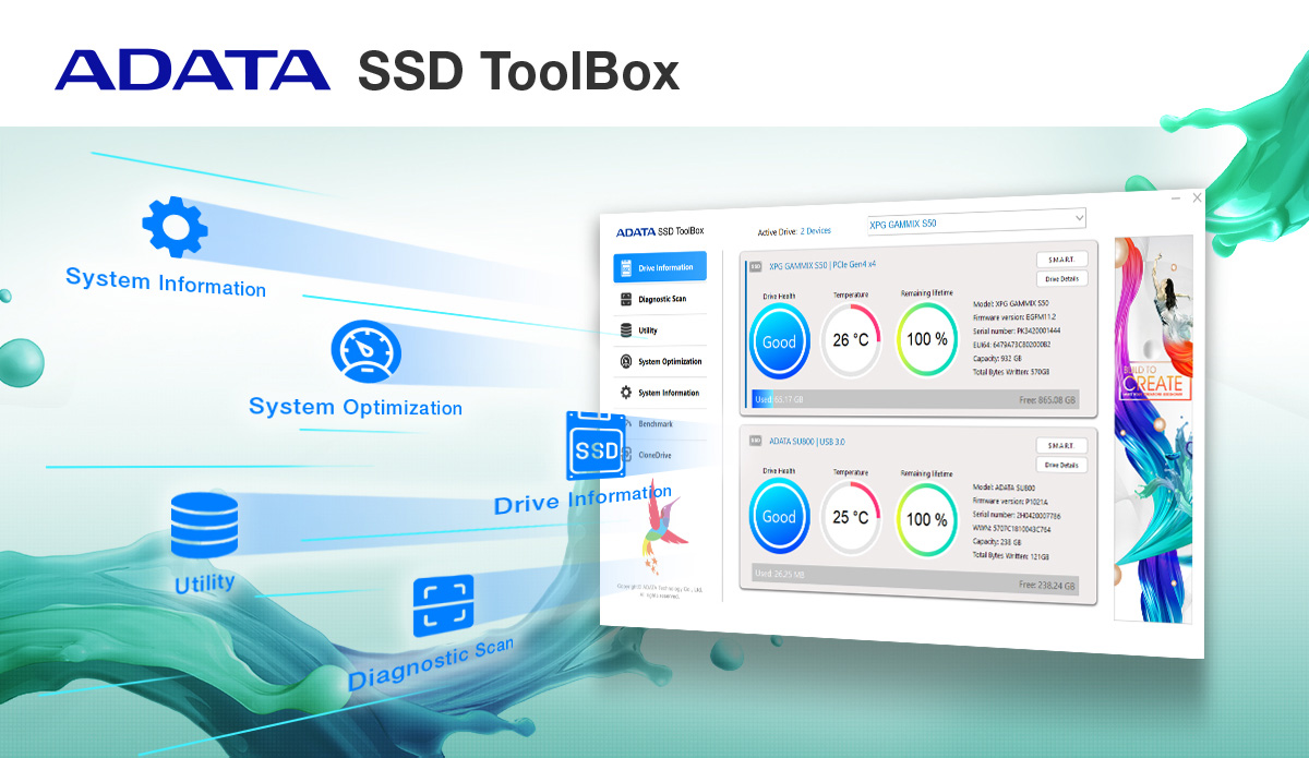 SSD ToolBox program